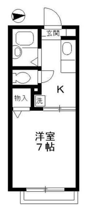 ドウェル・フロイデの間取り