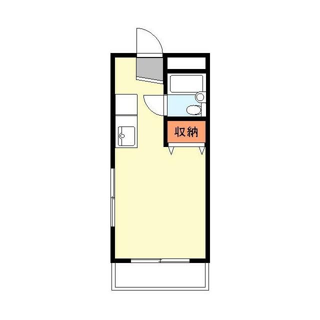 エクセル貴多川第3Aの間取り