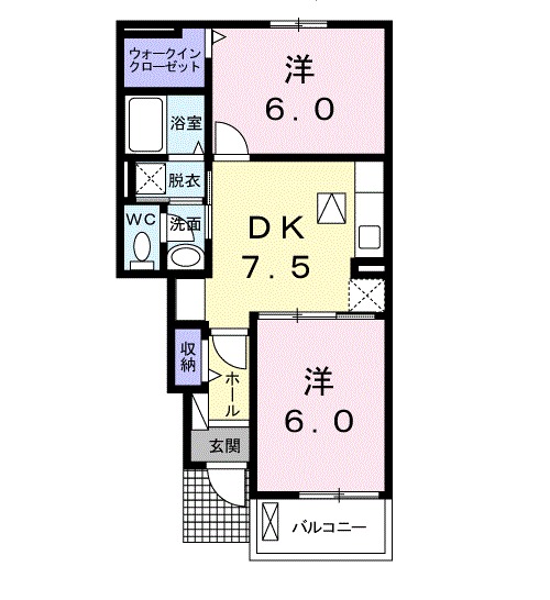 スミカの間取り