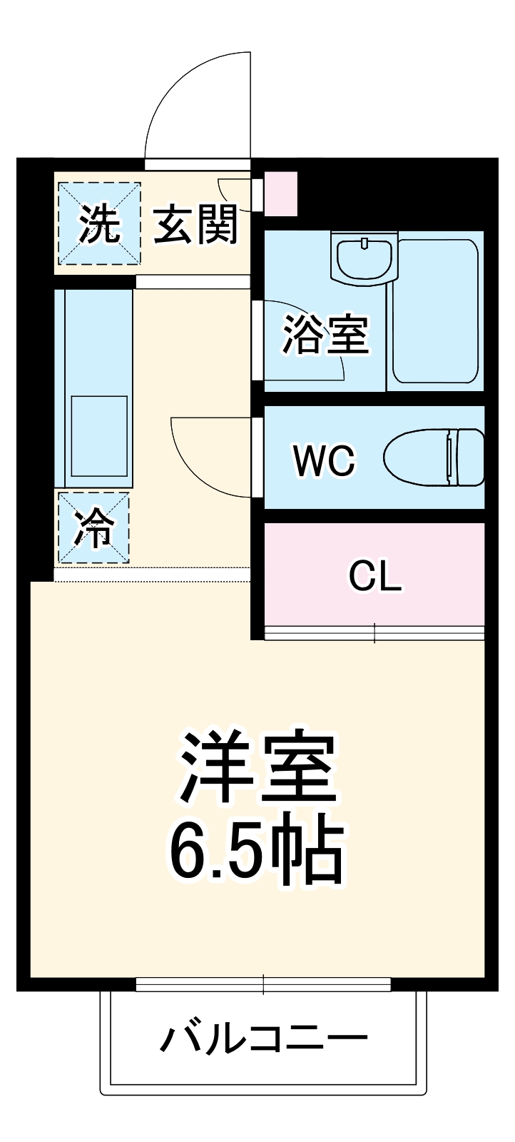 エステート湘南の間取り