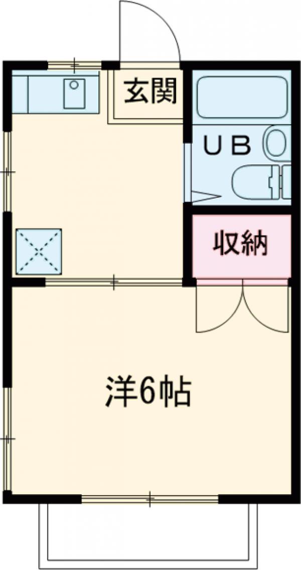 リヴァーサイドハイツの間取り