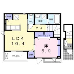トレーノ鎌倉の間取り