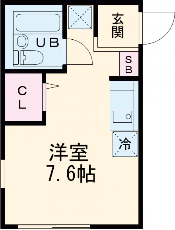 メゾンドングリの間取り