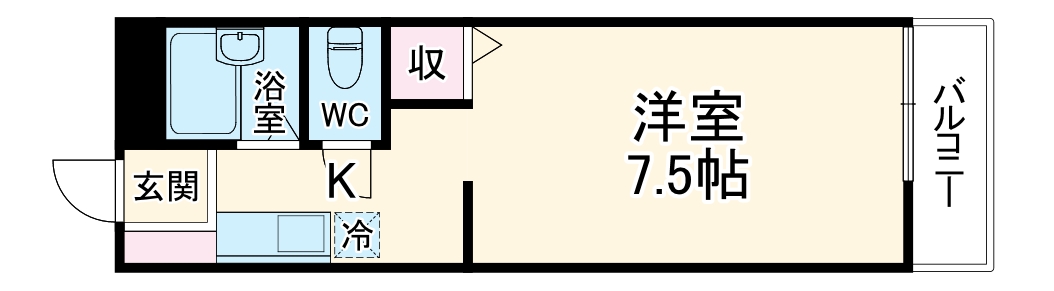 セティオ　２番館の間取り