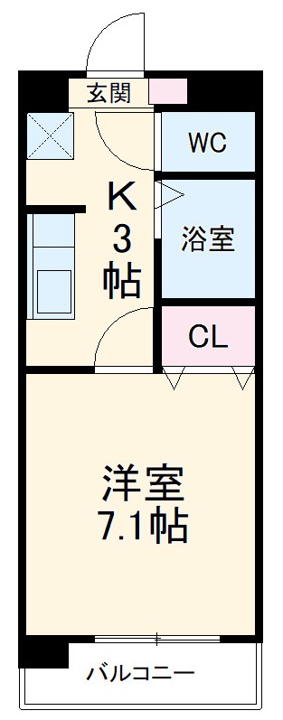 エントピア美笠の間取り