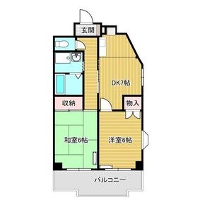 ロイヤルマンションHAMADAの間取り