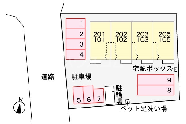 15/24 駐車場