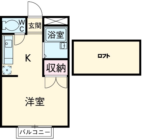サンウッドグリーン第2の間取り