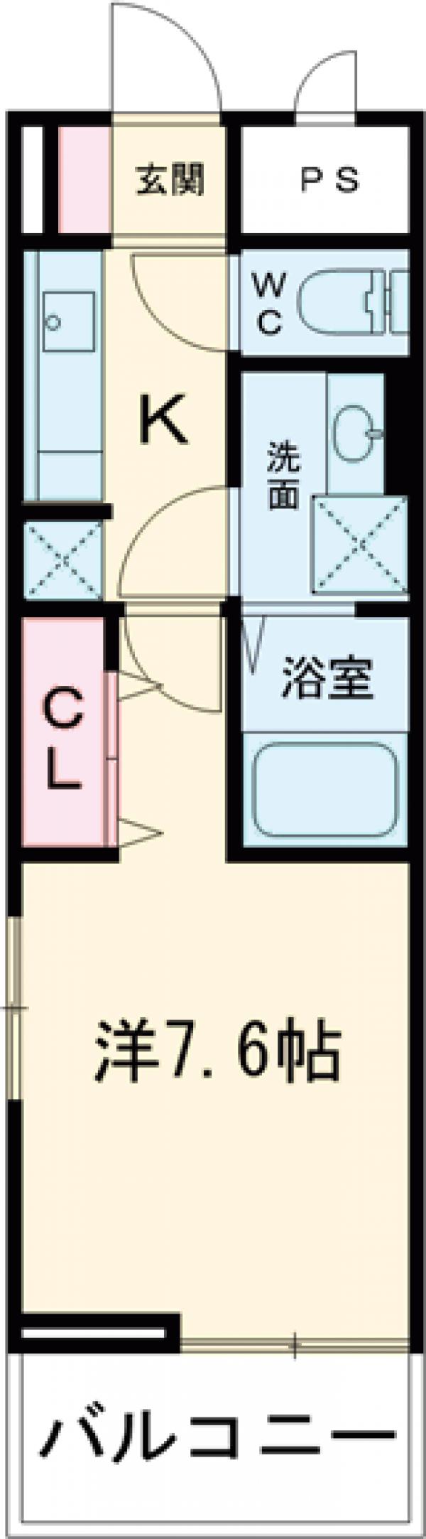 パティーナ アサガヤの間取り