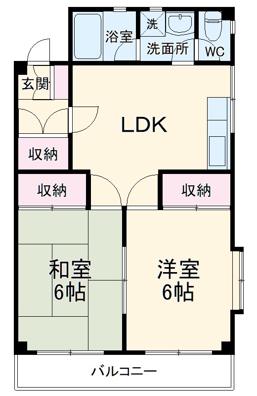 ファミール井上の間取り