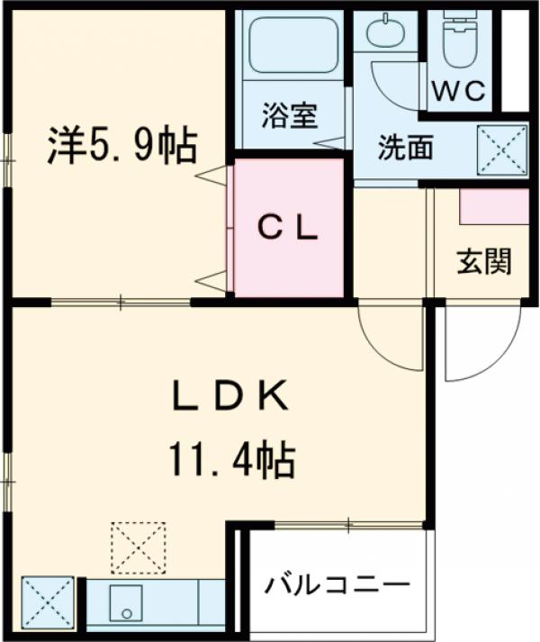 アルコバレーノの間取り