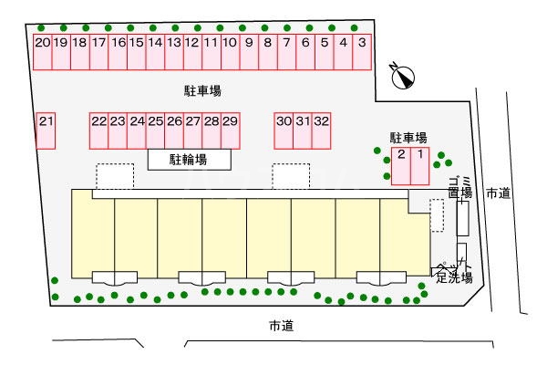 21/23 駐車場