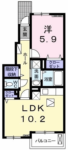 サニーレジデンスの間取り