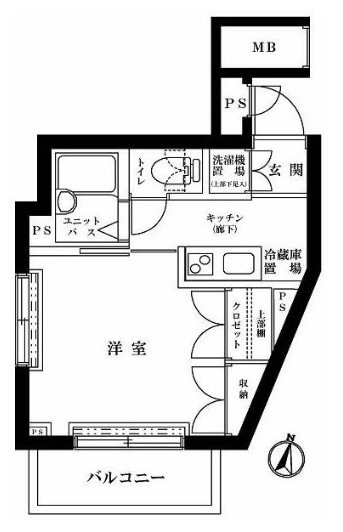 ルーブル学芸大学の間取り