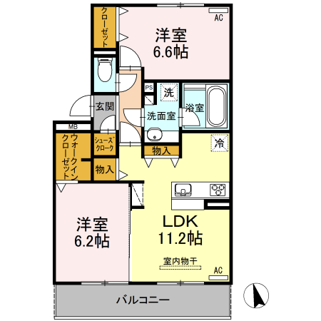 ディライトの間取り