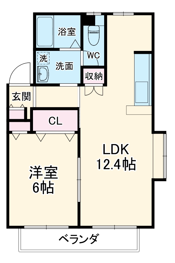 カルマーレⅠの間取り