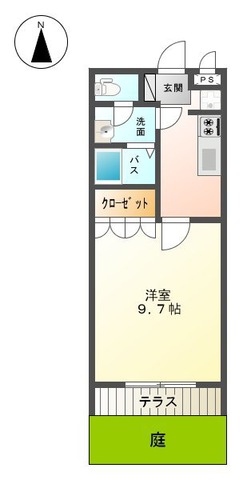 プランドールY’SⅡの間取り