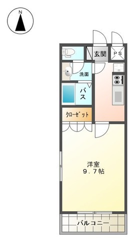 プランドールY’SⅡの間取り