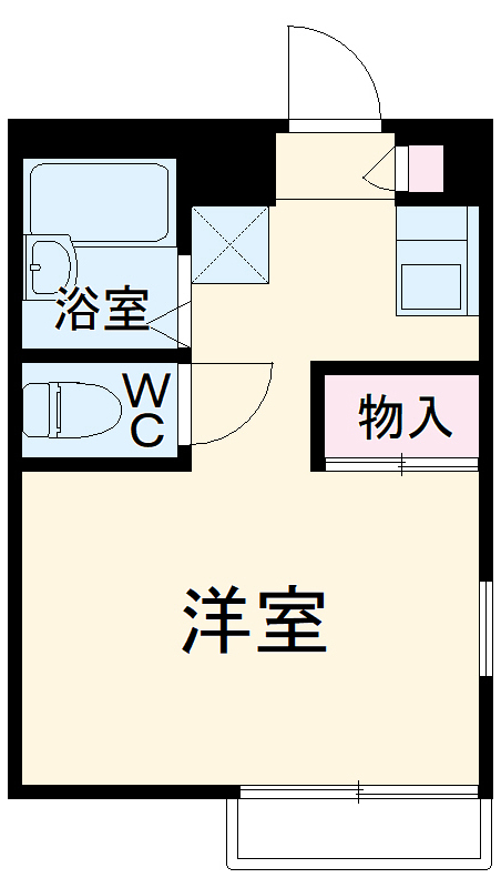 レオパレスグローリーの間取り