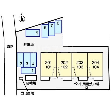 16/22 駐車場