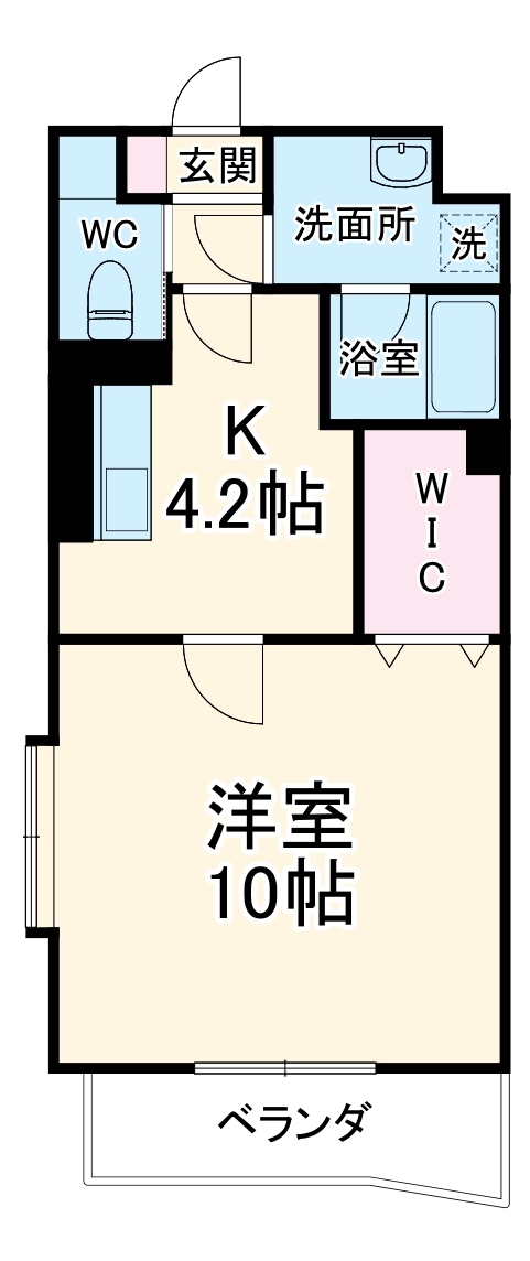 Sandy Beachの間取り