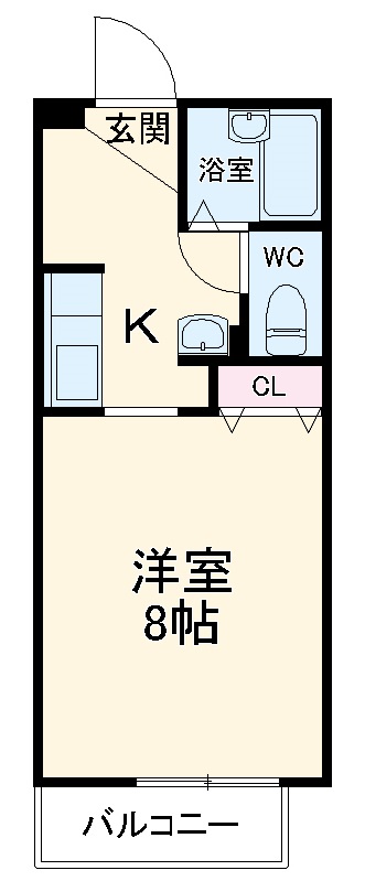 ベルフィーユ青葉台の間取り