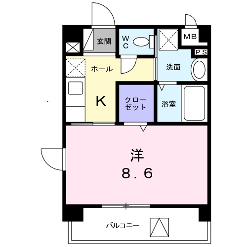 クラール南町田の間取り
