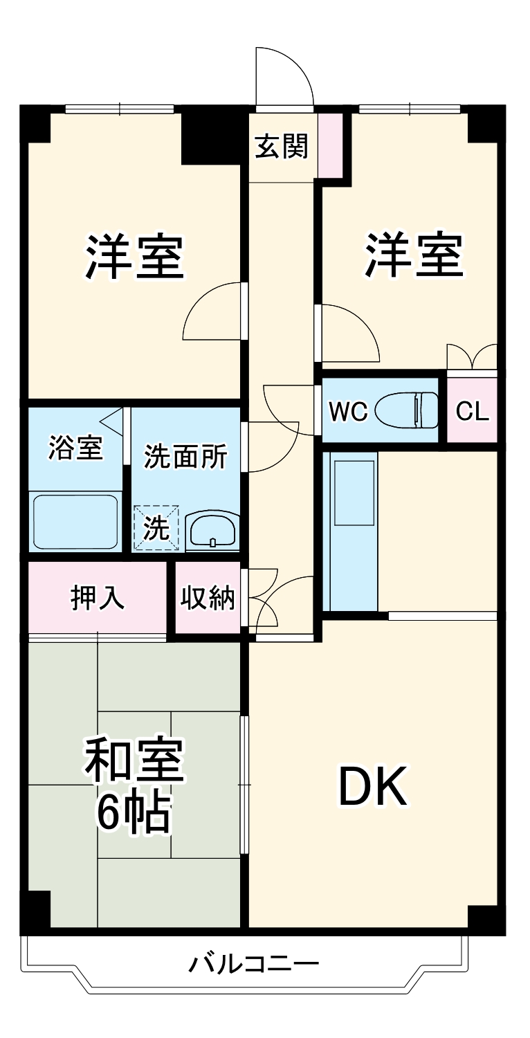 マーカスヒル湘南の間取り