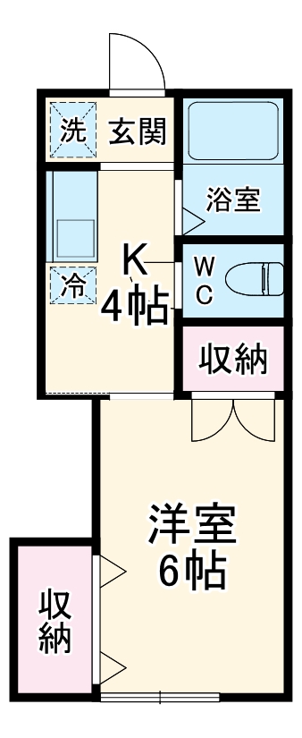 リヨン湘南の間取り
