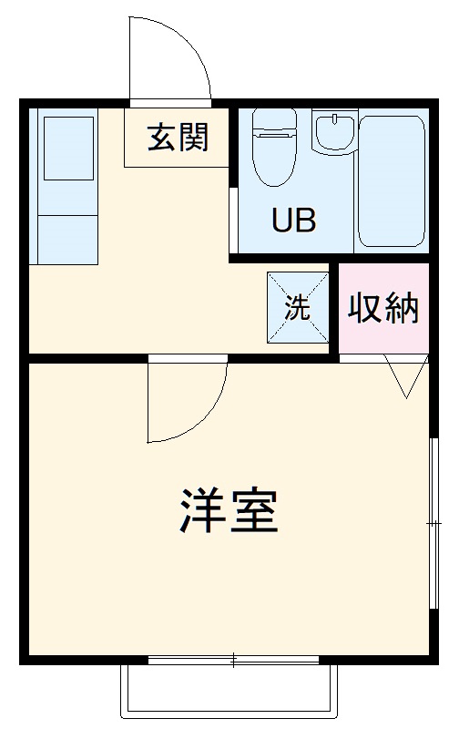 シティハイム杉田の間取り