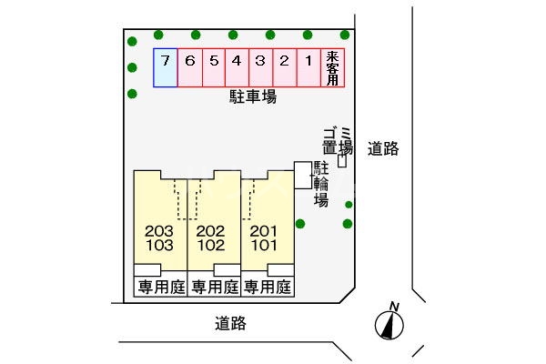 19/22 駐車場