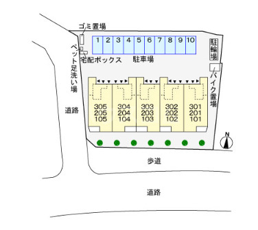 2/9 駐車場