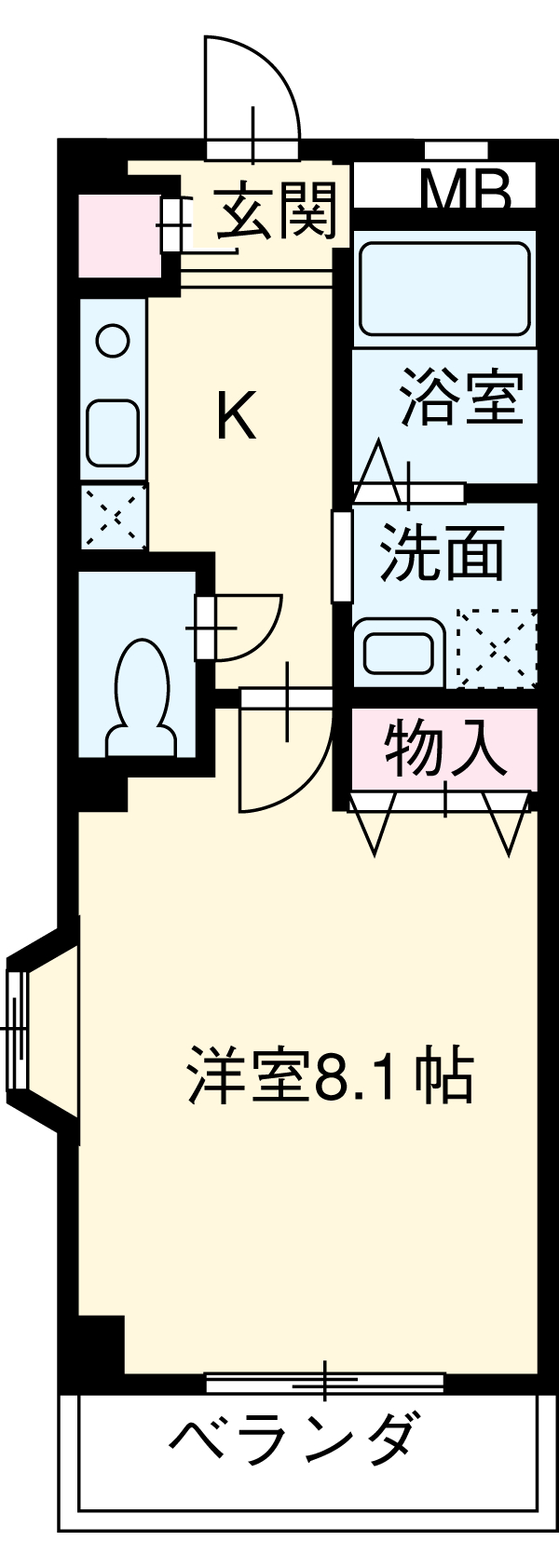 メゾンドソワの間取り