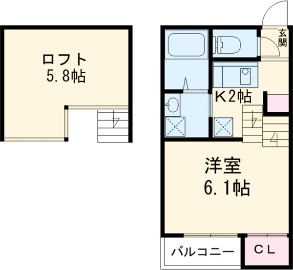 ユグドラシル高畑の間取り