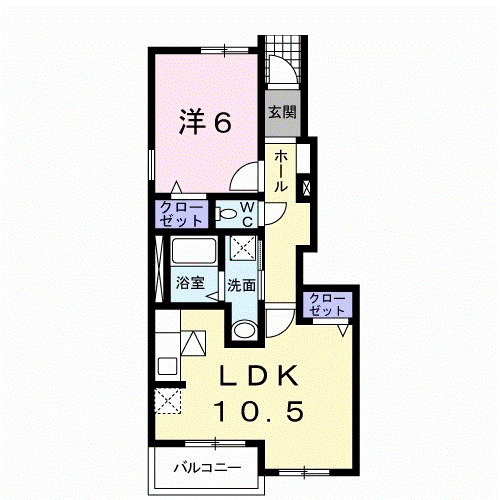ラマージュの間取り