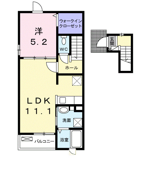 メゾンドールの間取り