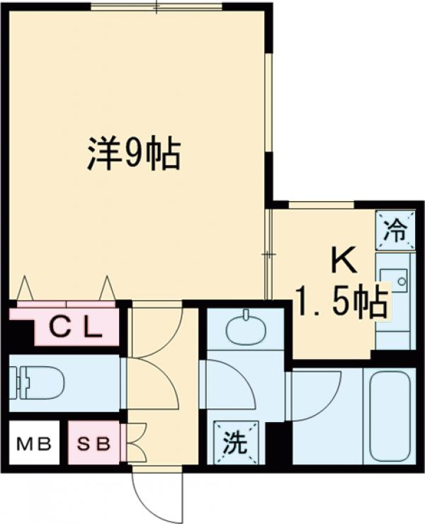 ミリアレジデンス桜新町の間取り