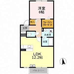 セジュール HODA Ⅰ・Ⅱの間取り