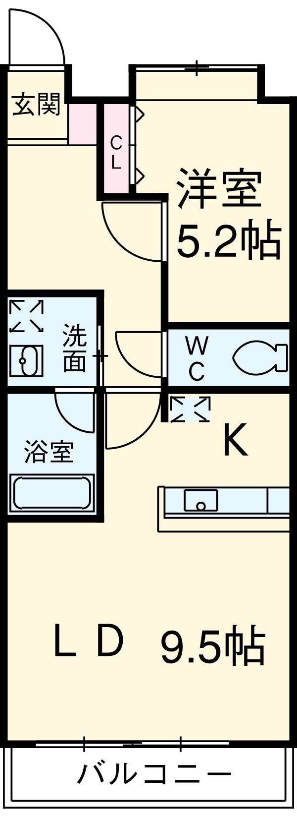 リヴィエールの間取り