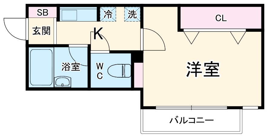 マーレ TAKEI 参番館の間取り