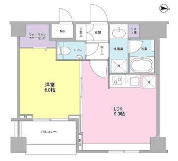 ソアラノーム北浦和の間取り