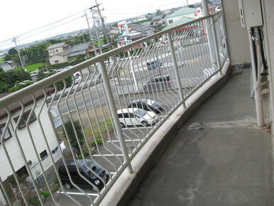 8/12 バルコニー