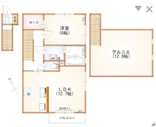 ヴィッラヴィスタ日野の間取り