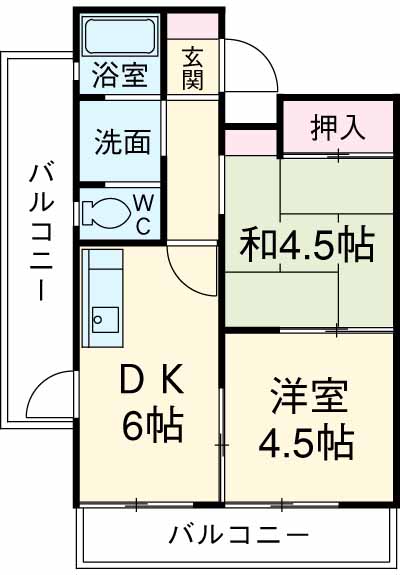 ラ・レジダンス・ド・アドラーブルの間取り