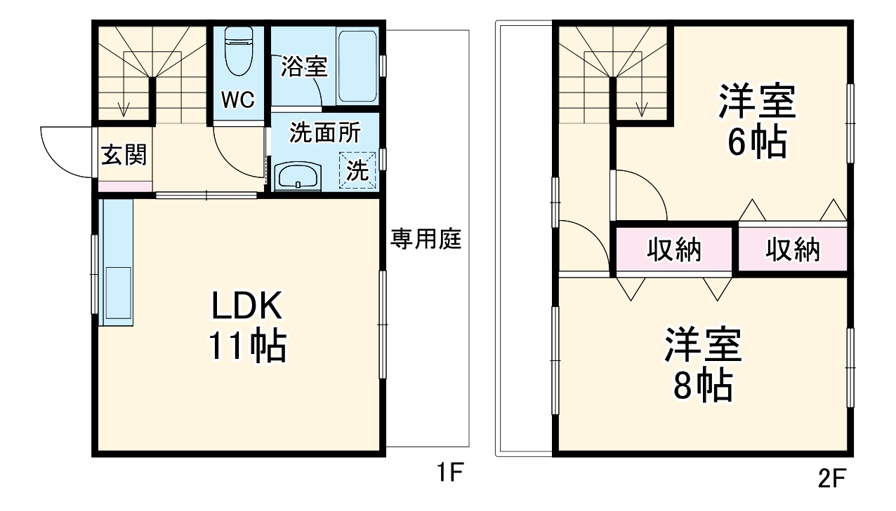 リバーサイドテラスの間取り