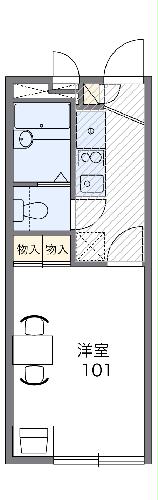 レオパレスヴィラフェリーチェの間取り