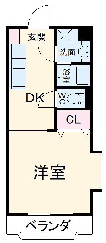 メゾンタケミネの間取り