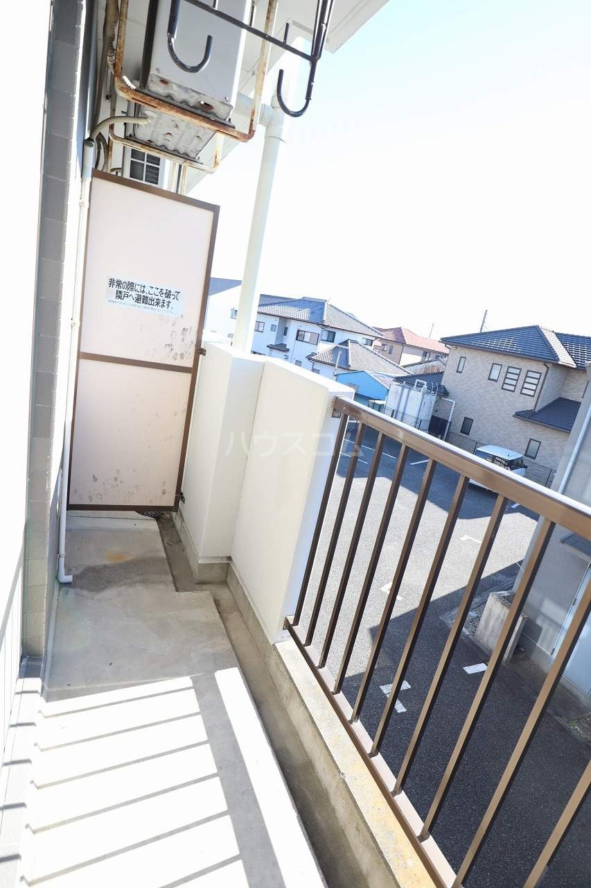 12/25 バルコニー