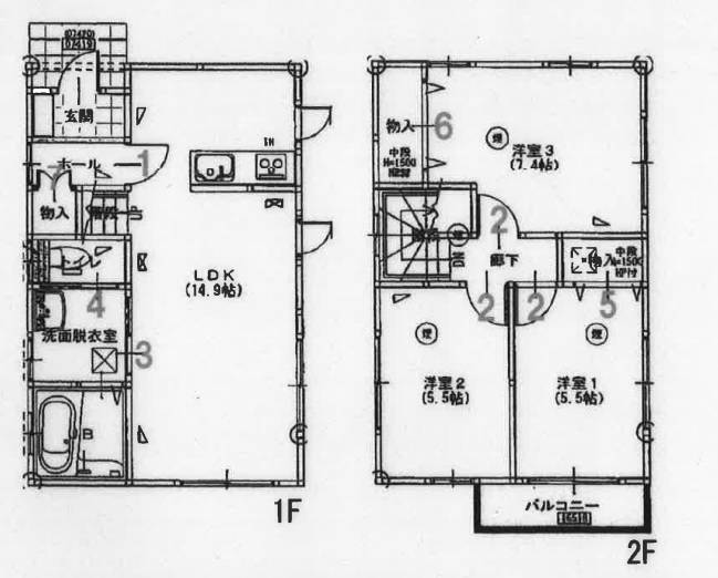 シャインスクエアの間取り
