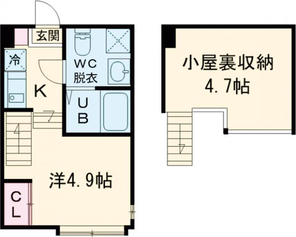 ハーモニーテラス足立Ⅶの間取り